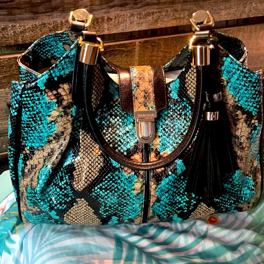 Brahim leather Handbag